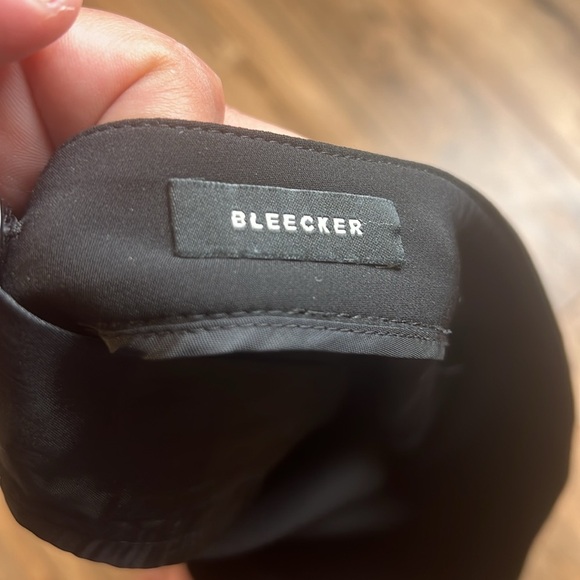 Lafayette 148 New York Slim Black Pants Women’s 8 Bleeker Stretch Dress Trousers - Picture 9 of 10